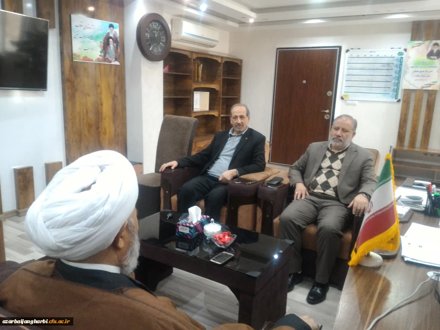 دیدار مدیریت امور پردیس های استان آذربایجان غربی با فرماندار سلماس