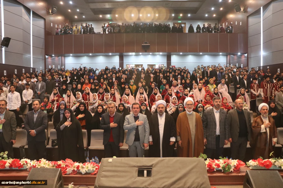 افتخار آفرینی دانشجومعلمان استان آذربایجان غربی در جشنواره سرود و هنرهای نمایشی دانشگاه فرهنگیان 3