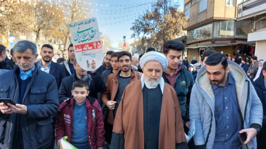 حضور دانشگاهیان دانشگاه فرهنگیان استان آذربایجان غربی در راهپیمایی 22 بهمن 4