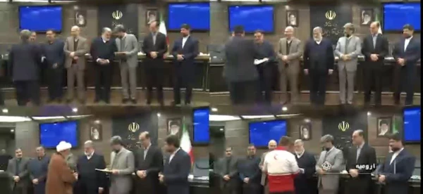 تجلیل از حجت الاسلام اصغری به عنوان مدیر برتر دستگاه اجرایی استان 4