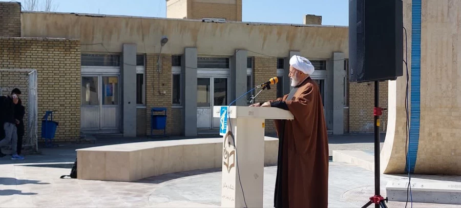 تجمع دانشجویی دانشجویان پردیس شهید رجایی در حمایت ا حملات سپاه پاسداران 4