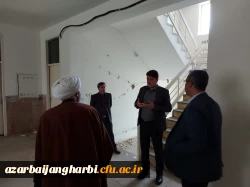 بازدید همکاران ستادی سازمان مرکزی از وضعیت پروژه های عمرانی دانشگاه فرهنگیان استان 3