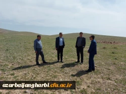 بازدید همکاران ستادی سازمان مرکزی از وضعیت پروژه های عمرانی دانشگاه فرهنگیان استان 6