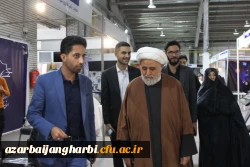 بازدید حجت الاسلام اصغری از نمایشگاه ال فن دانش آموزی  2