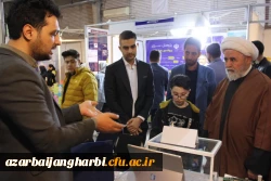 بازدید حجت الاسلام اصغری از نمایشگاه ال فن دانش آموزی  4