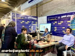 بازدید حجت الاسلام اصغری از نمایشگاه ال فن دانش آموزی  5