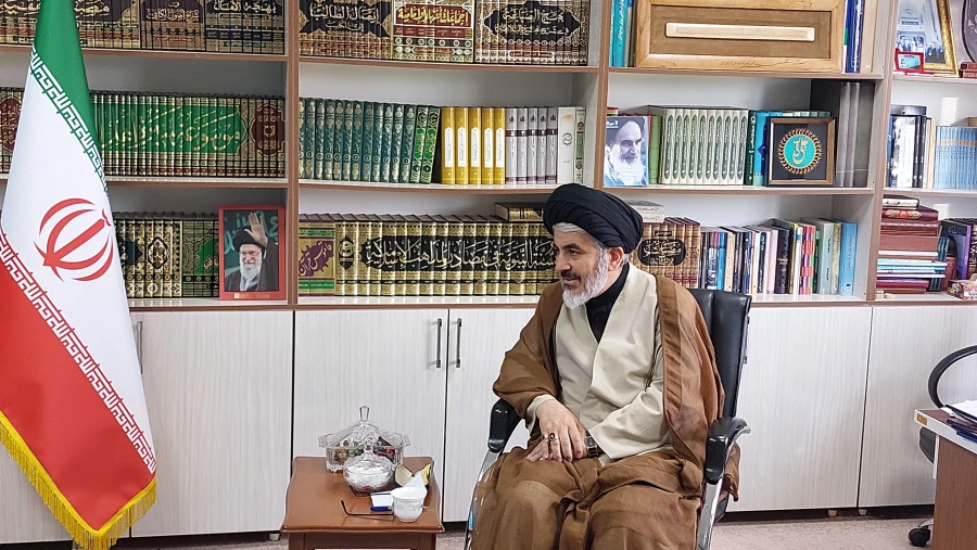 حجت الاسلام اصغری با امام جمعه ارومیه دیدار و گفت و گو کرد 3