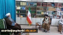 حجت الاسلام اصغری با امام جمعه ارومیه دیدار و گفت و گو کرد 5