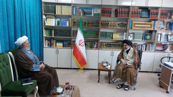 حجت الاسلام اصغری با امام جمعه ارومیه دیدار و گفت و گو کرد 5