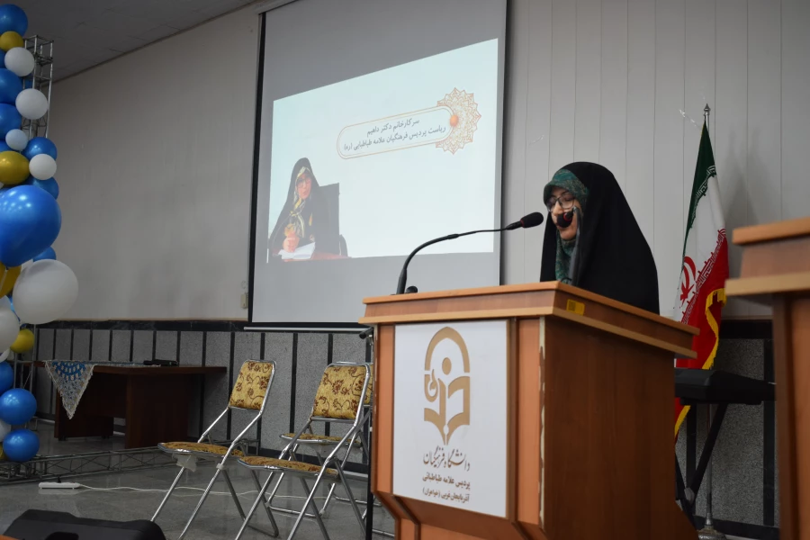 ایستگاه پایانی ورودی های 99 در پردیس علامه طباطبایی ارومیه 4