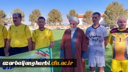 مسابقه فوتبال جام شهدای نیروی انتظامی بین تیم های پیشکسوتان شهرستان ارومیه و نقده 6