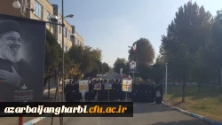 حضور پر شور اساتید،کارکنان و دانشجومعلمان دانشگاه فرهنگیان خوی در راهپیمایی سیزده آبان. 6