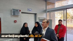 معاون مرکز نظارت، ارزیابی و تضمین کیفیت دانشگاه فرهنگیان صبح امروز وارد ارومیه شد 2