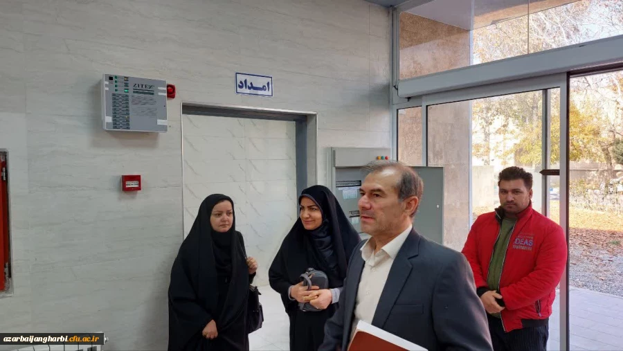 معاون مرکز نظارت، ارزیابی و تضمین کیفیت دانشگاه فرهنگیان صبح امروز وارد ارومیه شد 2