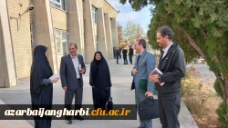 معاون مرکز نظارت، ارزیابی و تضمین کیفیت دانشگاه فرهنگیان صبح امروز وارد ارومیه شد 7