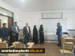 معاون مرکز نظارت، ارزیابی و تضمین کیفیت دانشگاه فرهنگیان صبح امروز وارد ارومیه شد 13