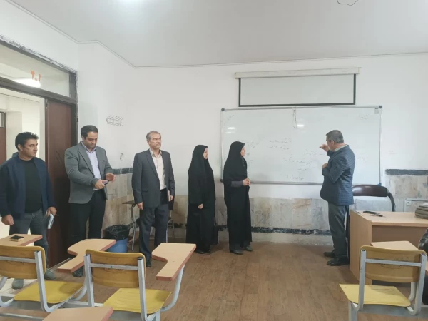 معاون مرکز نظارت، ارزیابی و تضمین کیفیت دانشگاه فرهنگیان صبح امروز وارد ارومیه شد 13