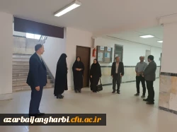 معاون مرکز نظارت، ارزیابی و تضمین کیفیت دانشگاه فرهنگیان صبح امروز وارد ارومیه شد 14