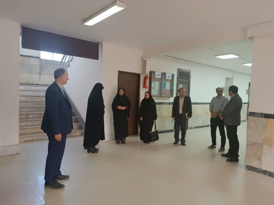 معاون مرکز نظارت، ارزیابی و تضمین کیفیت دانشگاه فرهنگیان صبح امروز وارد ارومیه شد 14