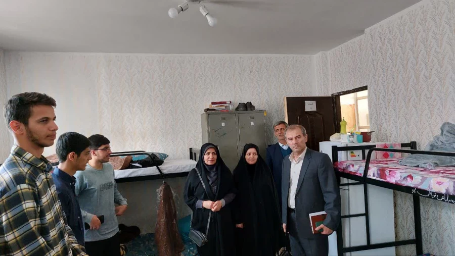 معاون مرکز نظارت، ارزیابی و تضمین کیفیت دانشگاه فرهنگیان صبح امروز وارد ارومیه شد 15