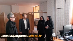 معاون مرکز نظارت، ارزیابی و تضمین کیفیت دانشگاه فرهنگیان صبح امروز وارد ارومیه شد 17