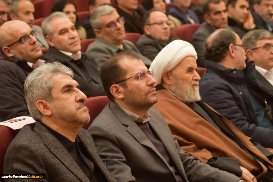 جشنواره تجلیل از برگزیدگان پژوهش و فناوری استان آذربایجان غربی برگزار شد 2