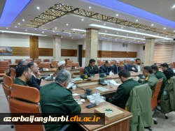 جلسه ستاد برگزاری یادواره های شهرستان ارومیه با حضور رئیس دانشگاه فرهنگیان استان برگزار شد 2