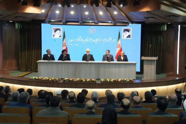 جلسه نقش امنیت قضایی در جهش تولید با مشارکت مردم با حضور رئیس قوه قضائیه 6