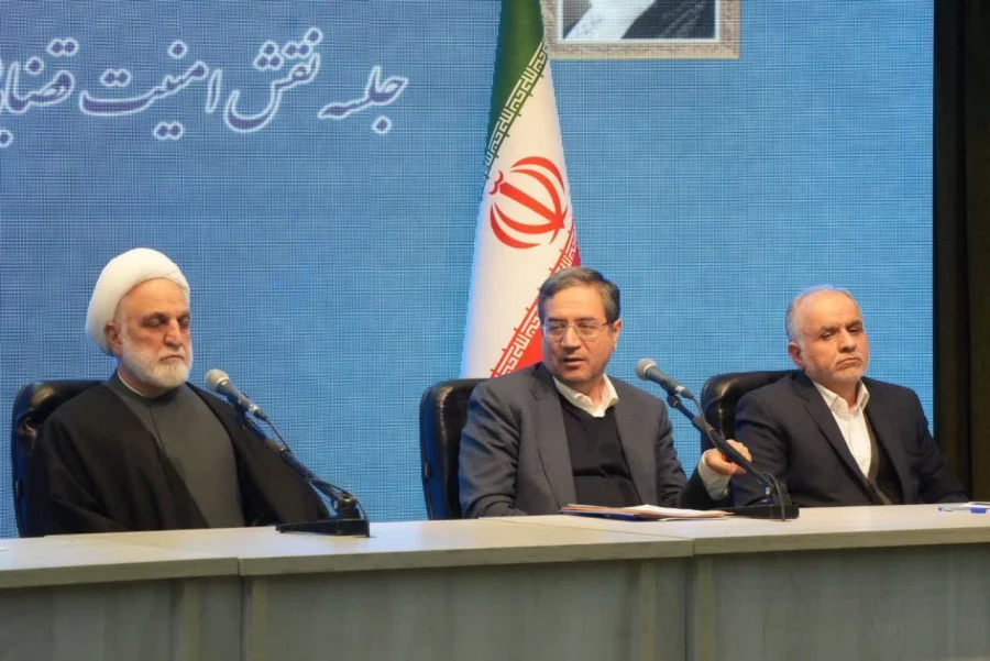 جلسه نقش امنیت قضایی در جهش تولید با مشارکت مردم با حضور رئیس قوه قضائیه 8