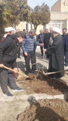 مراسم روز درختکاری پردیس شهید رجایی ارومیه 7