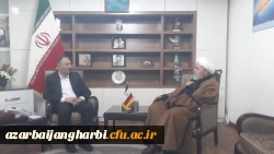 رئیس دانشگاه فرهنگیان استان آذربایجان غربی با فرماندار ارومیه دیدار و گفت و گو کرد 2