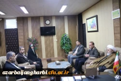 حجت الاسلام اصغری با سرپرست جدید اداره کل آموزش و پرورش استان دیدار و گفت و گو کرد 2