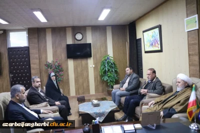 حجت الاسلام اصغری با سرپرست جدید اداره کل آموزش و پرورش استان دیدار و گفت و گو کرد