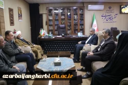 حجت الاسلام اصغری با سرپرست جدید اداره کل آموزش و پرورش استان دیدار و گفت و گو کرد 3