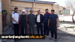 حجت الاسلام و المسلمین محمود اصغری از روند بازگشایی مرکز میاندوآب بازدید کرد 2