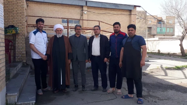 حجت الاسلام و المسلمین محمود اصغری از روند بازگشایی مرکز میاندوآب بازدید کرد 2