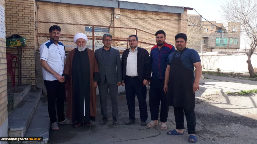 حجت الاسلام و المسلمین محمود اصغری از روند بازگشایی مرکز میاندوآب بازدید کرد 2