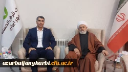 رئیس دانشگاه فرهنگیان استان با مدیر شعب استان بانک قرض الحسنه مهر ایران دیدار کرد 2