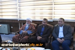 حجت الاسلام و المسلمین محمود اصغری با سرپرست جدید دانشگاه ارومیه دیدار و گفت و کرد 2