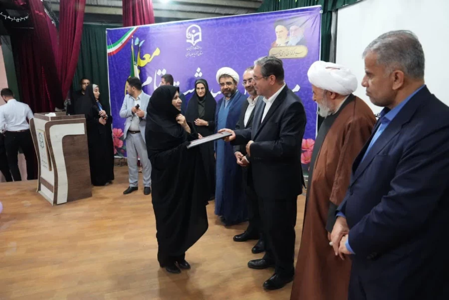 حضور استاندار آذربایجان غربی در آیین گرامیداشت مقام معلم در دانشگاه فرهنگیان 8