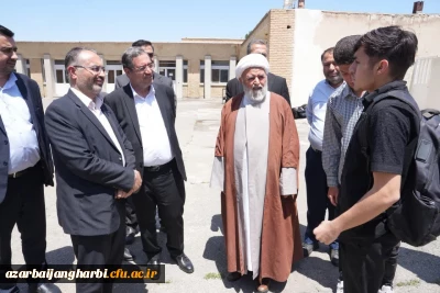بازدید استاندار آذربایجان غربی از بخش های مختلف مدیریت امور پردیس های دانشگاه فرهنگیان استان