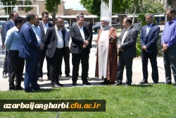 بازدید استاندار آذربایجان غربی از بخش های مختلف مدیریت امور پردیس های دانشگاه فرهنگیان استان 7