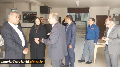مدیرکل آموزش و پرورش استان از روند ارزیابی و مصاحبه داوطلبان ورود به دانشگاه فرهنگیان آذربایجان غربی بازدید کرد