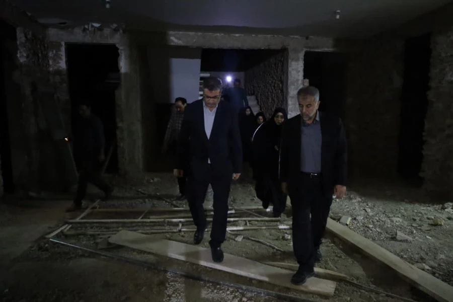 بازدید شبانه مدیرکل آموزش و پرورش استان از دانشگاه فرهنگیان شهید مطهری خوی 7