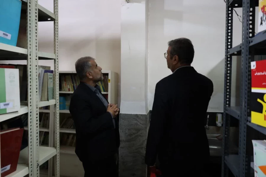 بازدید شبانه مدیرکل آموزش و پرورش استان از دانشگاه فرهنگیان شهید مطهری خوی 9