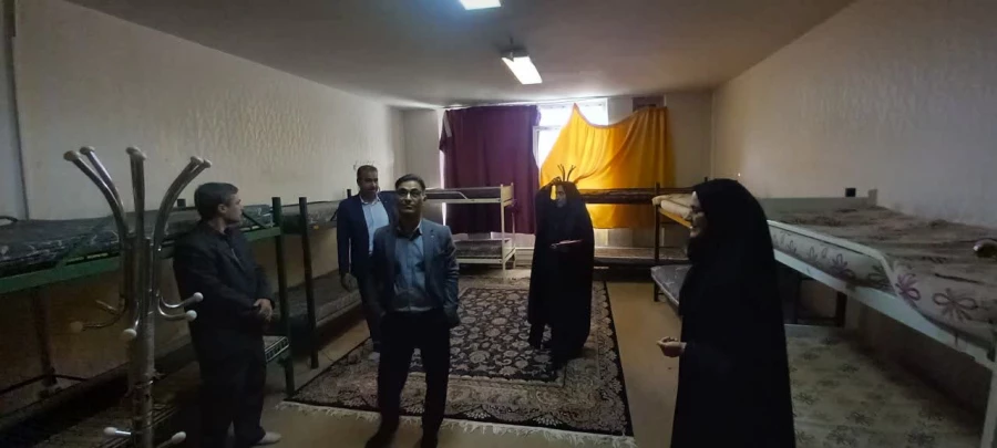 معاون اداره عمرانی دانشگاه فرهنگیان کشور وارد ارومیه شد 2