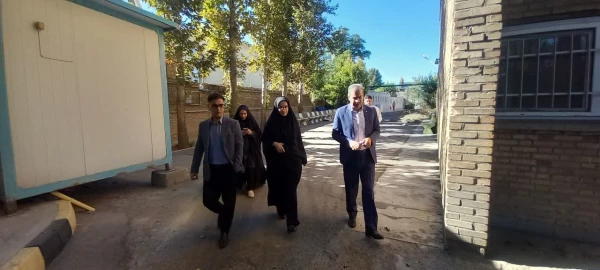 معاون اداره عمرانی دانشگاه فرهنگیان کشور وارد ارومیه شد 3