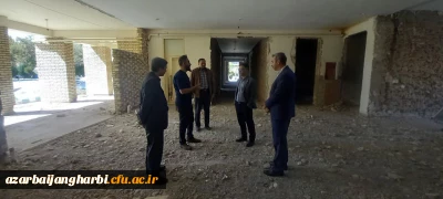 معاون اداره عمرانی دانشگاه فرهنگیان کشور وارد ارومیه شد