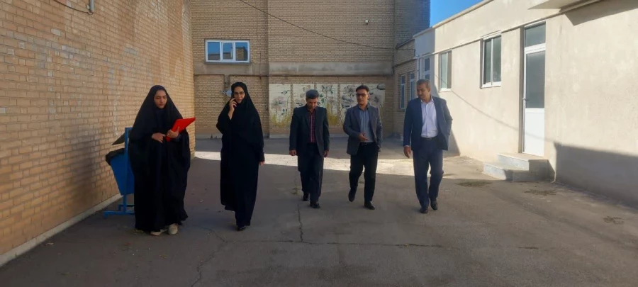 معاون اداره عمرانی دانشگاه فرهنگیان کشور وارد ارومیه شد 5