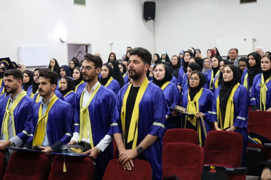 آیین باشکوه دانش آموختگی دانشجومعلمان دانشگاه فرهنگیان استان آذربایجان غربی برگزار شد 11